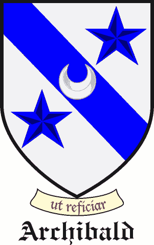 ARCHIBALD family crest ARCHIBALD family crest