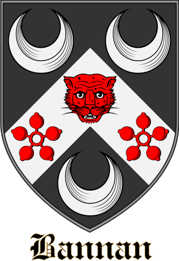 BANNAN family crest BANNAN family crest