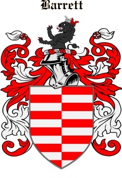 Barret family crest