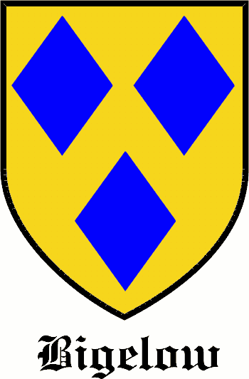 BIGELOW family crest BIGELOW family crest