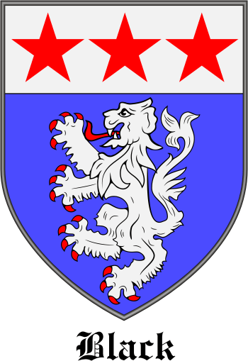 BLACK family crest BLACK family crest