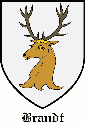 BRANDT family crest