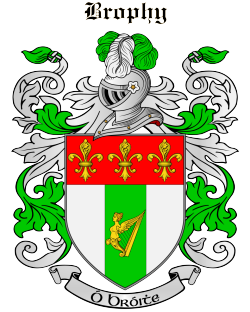 BROPHY family crest BROPHY family crest
