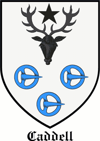 Caddell family crest