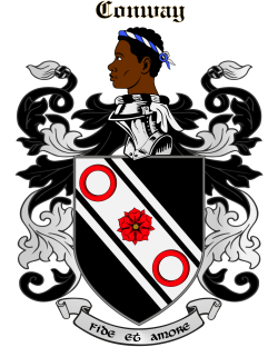 Conway family crest