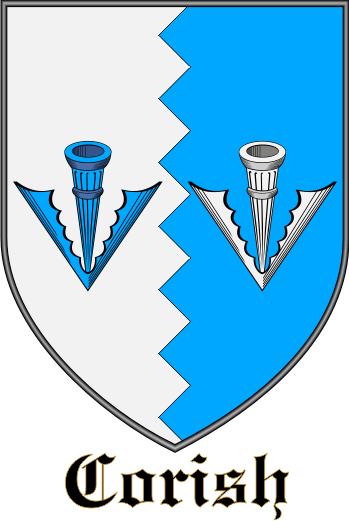 CORISH family crest CORISH family crest