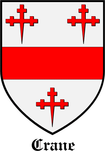 CRANE family crest