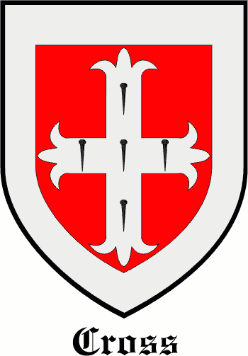 Crosse family crest