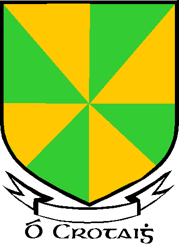 Crotty family crest Crotty family crest