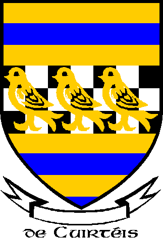 Curtis family crest Curtis family crest