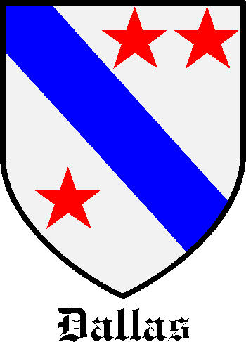 DALLAS family crest DALLAS family crest