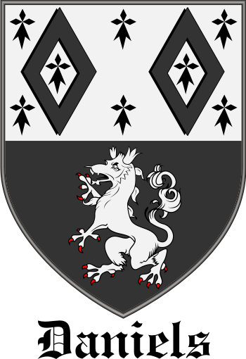 DANIELS family crest DANIELS family crest