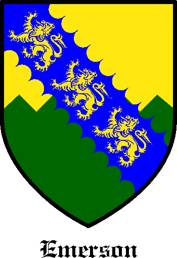 Emerson family crest