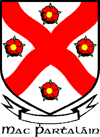 MCFARLAND family crest MCFARLAND family crest