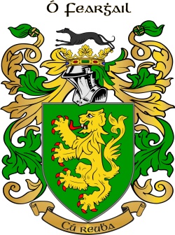 O'FARRELL family crest O'FARRELL family crest
