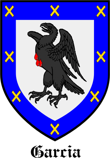 GARCIA family crest GARCIA family crest