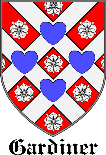 Gardiner family crest