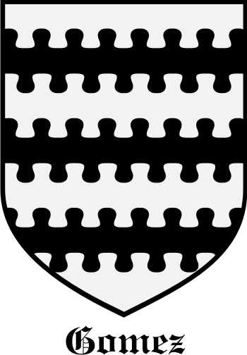GOMEZ family crest GOMEZ family crest