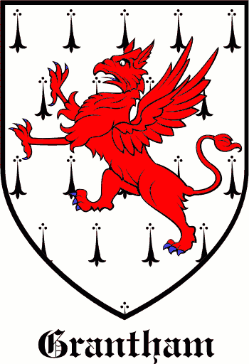 GRANTHAM family crest GRANTHAM family crest