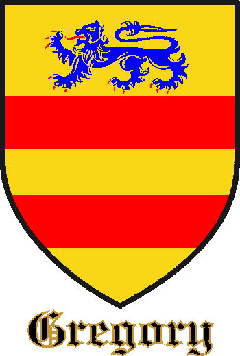GREGORY family crest GREGORY family crest