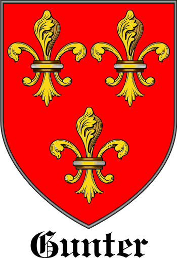 Gunter family crest