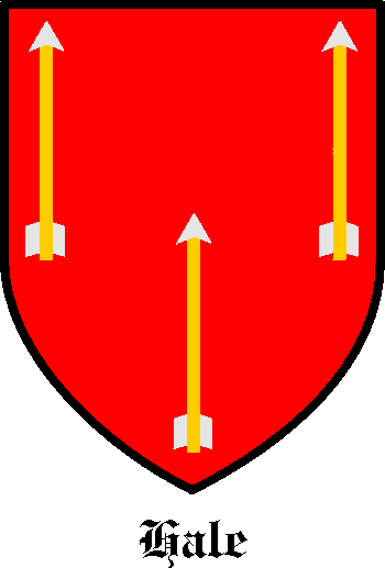 HALE family crest HALE family crest