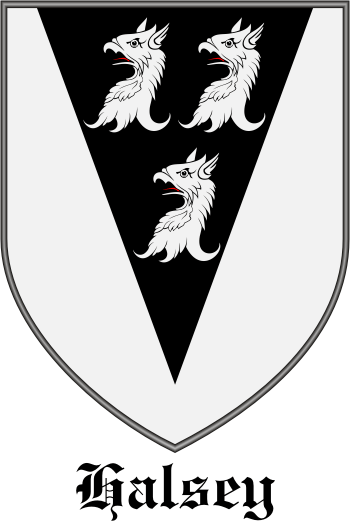 HALSEY family crest HALSEY family crest