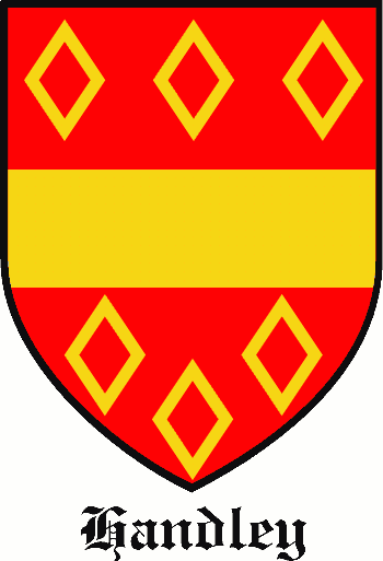 HANDLEY family crest