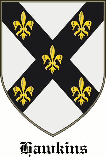 HAWKINS family crest