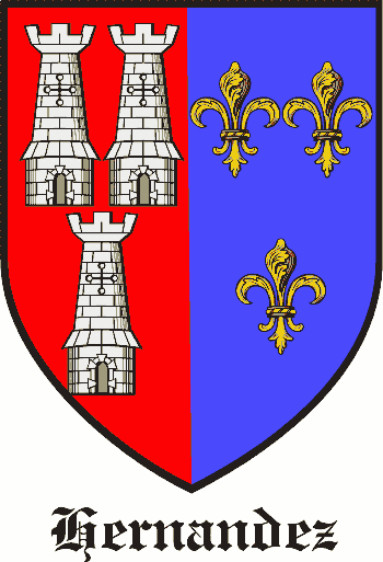 HERNANDEZ family crest HERNANDEZ family crest