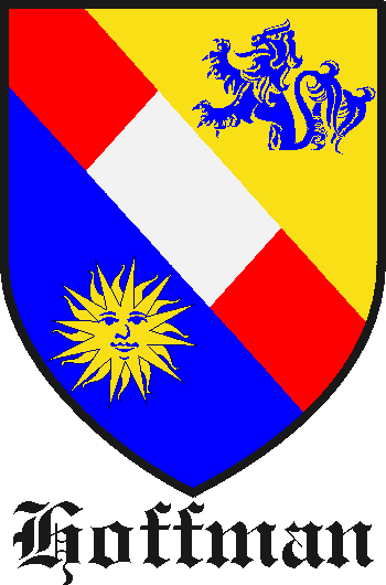 HOFFMAN family crest