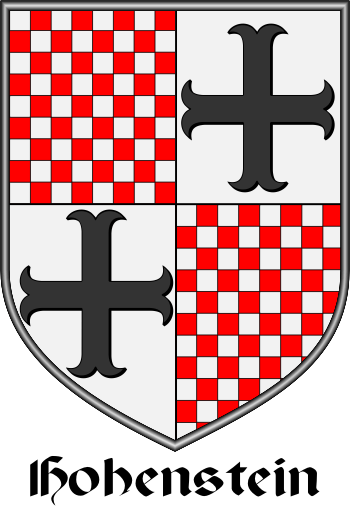 HOHENSTEIN family crest HOHENSTEIN family crest