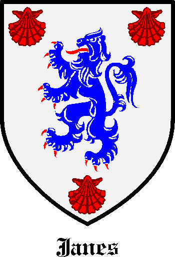 JANES family crest JANES family crest