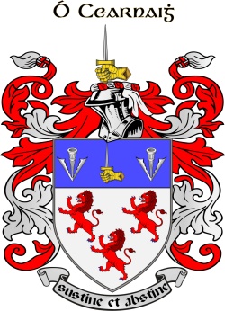 Kerney family crest