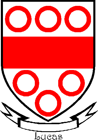 LUCAS family crest LUCAS family crest