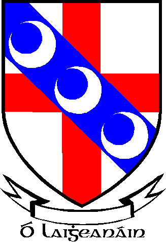 LYNAM family crest LYNAM family crest
