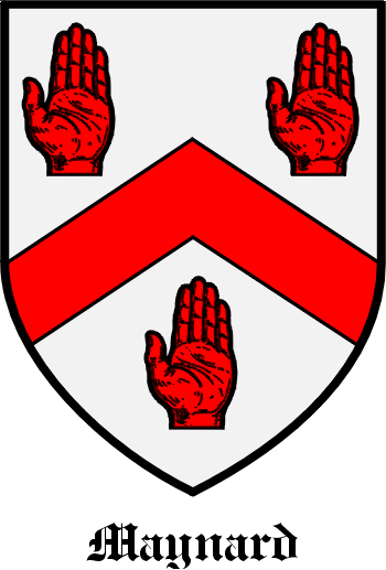 MAYNARD family crest MAYNARD family crest