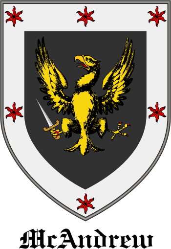 ANDREW family crest ANDREW family crest
