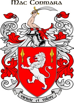 macnamara family crest macnamara family crest