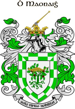 mauney family crest