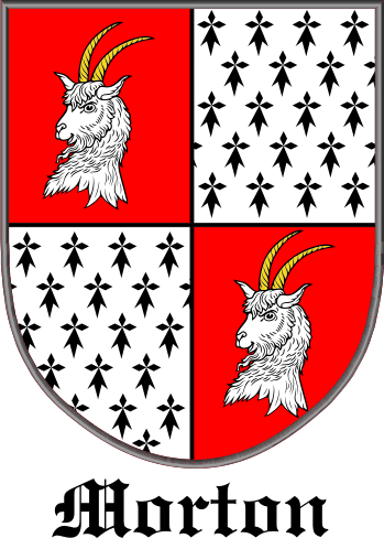 MORTON family crest MORTON family crest