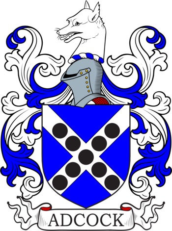 ADCOCK family crest