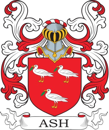 ASH family crest ASH family crest