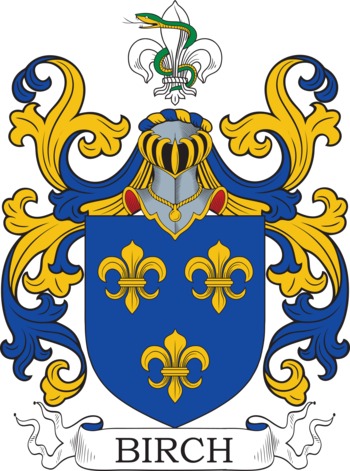 BIRCH family crest BIRCH family crest