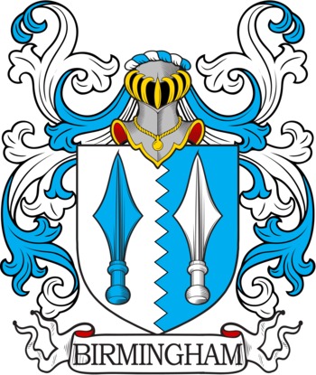 Birmingham family crest