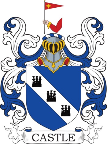 CASTLE family crest CASTLE family crest