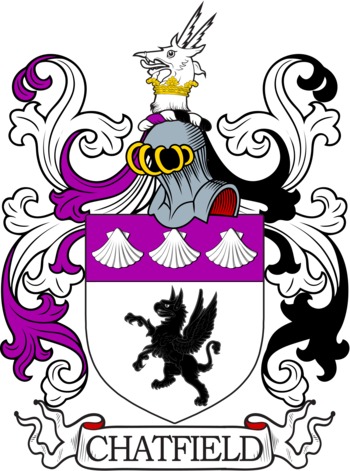 CHATFIELD family crest
