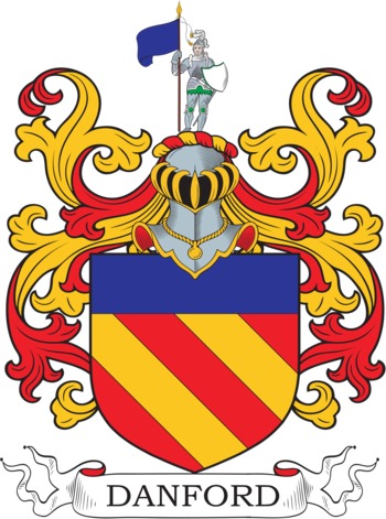 DANFORD family crest DANFORD family crest