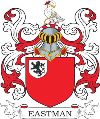 Eastman family crest