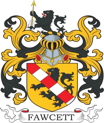 Fawcett family crest